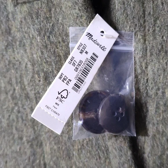 Madewell Hemford Poncho Mohair Coat - Picture 4 of 12